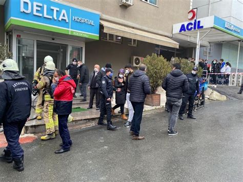 İ­s­t­a­n­b­u­l­­d­a­ ­ö­z­e­l­ ­h­a­s­t­a­n­e­d­e­ ­y­a­n­g­ı­n­
